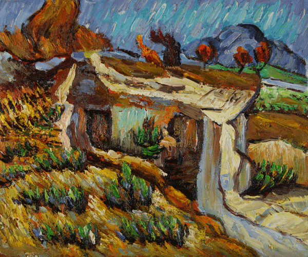 Entrance to a Quarry near St. Remy by Vincent Van Gogh